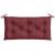 Pernă bancă de grădină 2 buc melanj roșu vin 100x50x7 cm textil GartenMobel Dekor