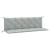 Pernă bancă de grădină 2db melanj gri deschis 180x50x7cm textil GartenMobel Dekor