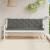 Pernă bancă de grădină 2buc melanj gri închis 180x50x7cm textil GartenMobel Dekor