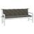Pernă bancă de grădină 2buc melanj gri închis 180x50x7cm textil GartenMobel Dekor