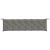 Pernă bancă de grădină 2buc melanj gri închis 200x50x7cm textil GartenMobel Dekor