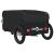 Remorcă pentru biciclete, negru, 30 kg, fier GartenMobel Dekor