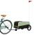Remorcă pentru biciclete, negru și verde, 30 kg, fier GartenMobel Dekor