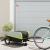 Remorcă pentru biciclete, negru și verde, 30 kg, fier GartenMobel Dekor