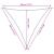 Parasolar, gri deschis, 3x3x3 m, 100% poliester Oxford GartenMobel Dekor