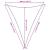 Parasolar, gri deschis, 3x4x4 m, 100% poliester Oxford GartenMobel Dekor