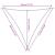 Parasolar, gri deschis, 4,5x4,5x4,5 m, 100% poliester Oxford GartenMobel Dekor