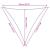 Parasolar, gri deschis, 6x6x6 m, 100% poliester Oxford GartenMobel Dekor