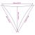 Parasolar, nisipiu, 6x6x6 m, 100% poliester Oxford GartenMobel Dekor