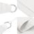 Parasolar, alb, 2x2x2 m, 100% poliester Oxford GartenMobel Dekor