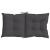 Perne scaun spătar mic 4 buc. melanj antracit 100x50x7cm textil GartenMobel Dekor