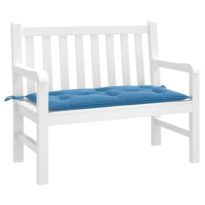Pernă bancă de grădină, melanj albastru, 100x50x7 cm, textil GartenMobel Dekor