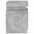 Noptieră cu lumini LED, gri beton, 35x39x55 cm GartenMobel Dekor