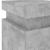 Noptieră cu lumini LED, gri beton, 35x39x55 cm GartenMobel Dekor