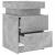 Noptiere cu lumini LED, 2 buc., gri beton, 35x39x55 cm GartenMobel Dekor