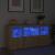 Servantă cu lumini LED, stejar sonoma, 142,5x37x67 cm GartenMobel Dekor