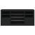 Servantă cu lumini LED, negru, 142,5x37x67 cm GartenMobel Dekor