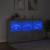 Servantă cu lumini LED, gri beton, 181,5x37x100 cm GartenMobel Dekor