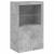 Servantă cu lumini LED, gri beton, 181,5x37x100 cm GartenMobel Dekor