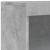 Servantă cu lumini LED, gri beton, 181,5x37x100 cm GartenMobel Dekor