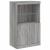 Servantă cu lumini LED, gri sonoma, 181,5x37x100 cm GartenMobel Dekor