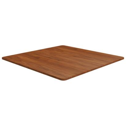 Blat de masă pătrat maro închis 80x80x1,5 cm lemn stejar tratat GartenMobel Dekor