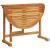 Masă de balcon pliabilă, 90x60x72 cm, lemn masiv de acacia GartenMobel Dekor