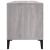 Dulap pentru discuri gri sonoma, 100x38x48 cm, lemn prelucrat GartenMobel Dekor