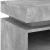 Noptiere cu lumini LED, 2 buc., gri beton, 40x39x48,5 cm GartenMobel Dekor