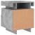 Noptiere cu lumini LED, 2 buc., gri beton, 40x39x48,5 cm GartenMobel Dekor