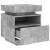 Noptiere cu lumini LED, 2 buc., gri beton, 40x39x48,5 cm GartenMobel Dekor