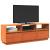 Dulap TV, maro ceruit, 140x37x50 cm, lemn masiv de pin GartenMobel Dekor