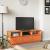 Dulap TV, maro ceruit, 140x37x50 cm, lemn masiv de pin GartenMobel Dekor