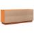 Pantofar, maro ceruit, 110x34x45 cm, lemn masiv de pin GartenMobel Dekor