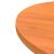 Blat de masă rotund, maro ceruit, Ø60x2,5 cm, lemn masiv de pin GartenMobel Dekor
