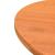 Blat de masă rotund, maro ceruit, Ø80x2,5 cm, lemn masiv de pin GartenMobel Dekor
