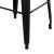 Set mobilier de bar, 5 piese, negru GartenMobel Dekor