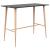 Set mobilier de bar, 5 piese, negru GartenMobel Dekor