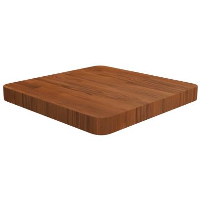 Blat de masă pătrat maro închis 40x40x4 cm lemn stejar tratat GartenMobel Dekor