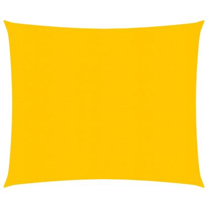Pânză parasolar, galben, pătrat, 4,5x4,5 m HDPE, 160 g/m² GartenMobel Dekor