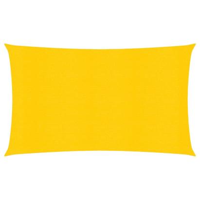 Pânză parasolar, galben, 3x6 m, HDPE, 160 g/m² GartenMobel Dekor