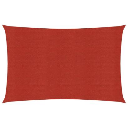Pânză parasolar, roșu, 2,5x5 m, HDPE, 160 g/m² GartenMobel Dekor