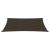 Pânză parasolar, maro, 2 x 5 m, HDPE, 160 g/m² GartenMobel Dekor