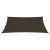 Pânză parasolar, maro, 2,5x4 m, HDPE, 160 g/m² GartenMobel Dekor