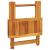 Set mobilier grădină pliabil, 3 piese, lemn masiv acacia GartenMobel Dekor
