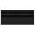 Dulap cu lumini LED, negru, 162x37x67 cm GartenMobel Dekor