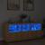 Dulap cu lumini LED, stejar sonoma, 162x37x67 cm GartenMobel Dekor