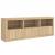 Dulap cu lumini LED, stejar sonoma, 181,5x37x67 cm GartenMobel Dekor