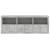 Dulap cu lumini LED, gri beton, 181,5x37x67 cm GartenMobel Dekor