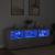 Dulap cu lumini LED, gri beton, 181,5x37x67 cm GartenMobel Dekor
